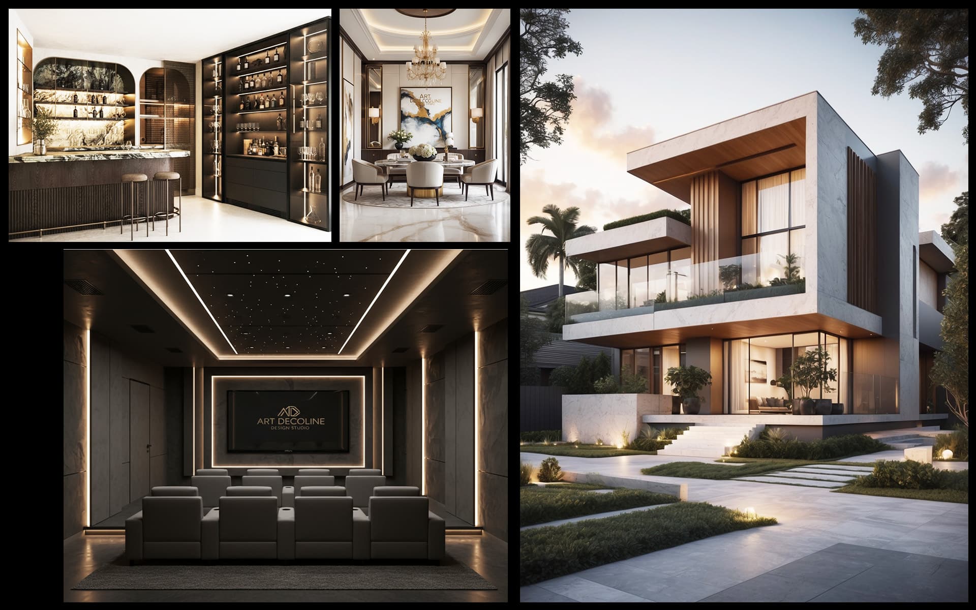 Building design project showcasing modern residential architecture